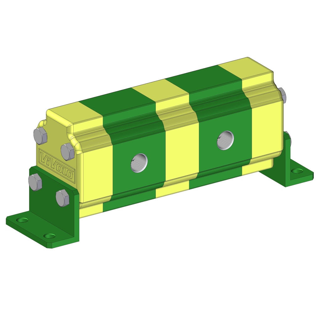 Hydraulic Gear Flow Divider - Gr. 1 / 0.91 – 9.88 cm3/rev - RV-1D – FLOW DIVIDER WITHOUT VALVES