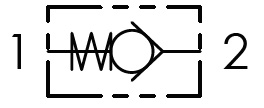 Hydraulic scheme - In-Line check valves<br /></noscript> 