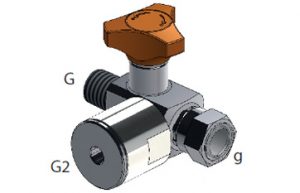 ES180G12LZ - Anti-shock valve 90° connection