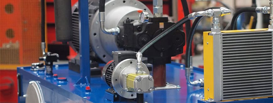 hydraulic components for power packs