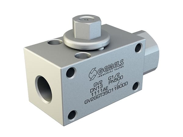 GV2 - Hydraulic 2-WAY High Pressure Ball Valves