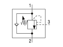 Hydraulic Scheme - Cartridge Type Overcentre Valves